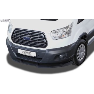 RDX Frontspoiler VARIO-X für FORD Transit MK7 2014-2018 Frontlippe Front Ansatz Vorne Spoilerlippe