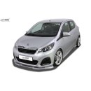 RDX Frontspoiler VARIO-X für PEUGEOT 108 Frontlippe...