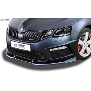 RDX Frontspoiler VARIO-X für SKODA Octavia 3 (5E) RS Facelift 2017+ Frontlippe Front Ansatz Vorne Spoilerlippe