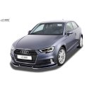 RDX Frontspoiler VARIO-X für AUDI A3 8V, 8VA Sportback, 8VS Limousine (Facelift 2016+) Frontlippe Front Ansatz Vorne Spoilerlippe