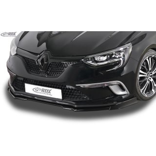 RDX Frontspoiler VARIO-X für RENAULT Megane 4 Limousine & Grandtour für GT & GT-Line Frontlippe Front Ansatz Vorne Spoilerlippe