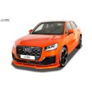 RDX Frontspoiler VARIO-X für AUDI Q2 S-Line 2016+ Frontlippe Front Ansatz Vorne Spoilerlippe