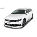 RDX Frontspoiler VARIO-X für VW Passat 3G B8 R-Line (-2019) Frontlippe Front Ansatz Vorne Spoilerlippe