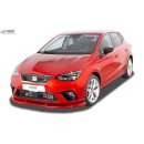 RDX Frontspoiler VARIO-X für SEAT Ibiza 6F (alle, auch FR) Frontlippe Front Ansatz Vorne Spoilerlippe