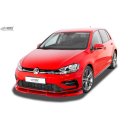 RDX Frontspoiler VARIO-X für VW Golf 7 Facelift 2017+ R-Line & R Frontlippe Front Ansatz Vorne Spoilerlippe