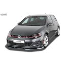 RDX Frontspoiler VARIO-X für VW Golf 7 GTI / GTD / GTE Facelift 2017+ Frontlippe Front Ansatz Vorne Spoilerlippe