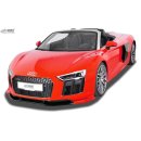 RDX Frontspoiler VARIO-X für AUDI R8 / R8 Spyder (4S) 2015+ Frontlippe Front Ansatz Vorne Spoilerlippe