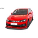 RDX Frontspoiler VARIO-X für VW Polo 2G R-Line & GTI Frontlippe Front Ansatz Vorne Spoilerlippe