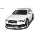 RDX Frontspoiler VARIO-X für AUDI A4 Allroad B8 2011+ Frontlippe Front Ansatz Vorne Spoilerlippe