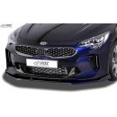 RDX Frontspoiler VARIO-X für KIA Stinger (CK) Frontlippe Front Ansatz Vorne Spoilerlippe