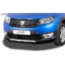 RDX Frontspoiler VARIO-X für DACIA Sandero 2 Stepway Frontlippe Front Ansatz Vorne Spoilerlippe