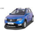 RDX Frontspoiler VARIO-X für DACIA Sandero 2 Stepway Frontlippe Front Ansatz Vorne Spoilerlippe