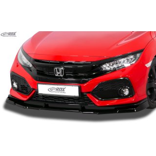 RDX Frontspoiler VARIO-X für HONDA Civic 2017+ Frontlippe Front Ansatz Vorne Spoilerlippe