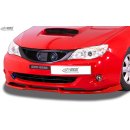 RDX Frontspoiler VARIO-X für SUBARU Impreza (GR) 2007-2011 Frontlippe Front Ansatz Vorne Spoilerlippe