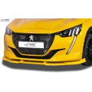 RDX Frontspoiler VARIO-X für PEUGEOT 208 (2019+)...