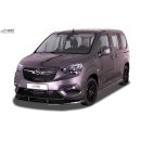 RDX Frontspoiler VARIO-X für OPEL Combo Life &...