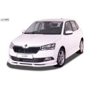 RDX Frontspoiler VARIO-X für SKODA Fabia 3 (5J/NJ) 2019+ Frontlippe Front Ansatz Vorne Spoilerlippe