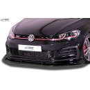 RDX Frontspoiler VARIO-X für VW Golf 7 GTI TCR Facelift 2017+ Frontlippe Front Ansatz Vorne Spoilerlippe