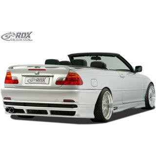 RDX Heckansatz für BMW E46 Coupe/Cabrio Heckschürze Heck