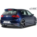 RDX Heckansatz für VW Golf 7 Heckeinsatz Heckblende Diffusor