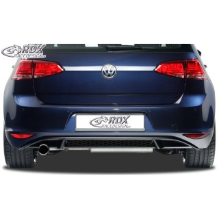 RDX Heckansatz für VW Golf 7 "GTI-Look" Heckeinsatz Heckblende Diffusor