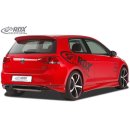 RDX Heckansatz für VW Golf 7 "GTI-Look" Heckeinsatz Heckblende Diffusor