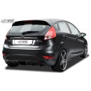 RDX Heckansatz für FORD Fiesta MK7 JA8 JR8 (2008-2012 & Facelift 2012+) Heckeinsatz Heckblende Diffusor