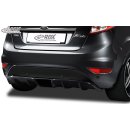 RDX Heckansatz für FORD Fiesta MK7 JA8 JR8 (2008-2012 & Facelift 2012+) Heckeinsatz Heckblende Diffusor