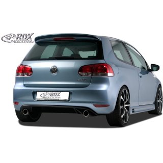 RDX Heckansatz für VW Golf 6 "GTI-Look" Heckeinsatz Heckblende Diffusor