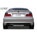 RDX Heckdiffusor U-Diff für BMW E46 (alle, auch M-Technik, M3, Touring, ...) Diffusor Heck Ansatz