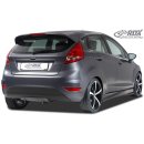 RDX Heckdiffusor U-Diff für FORD Fiesta MK7 JA8 JR8 (2008-2012 & Facelift 2012+) Diffusor Heck Ansatz