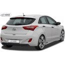 RDX Heckansatz für HYUNDAI i30 GD 2012+ Diffusor Heckblende Heckdiffusor