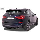 RDX Heckdiffusor U-Diff XL BMW X3 (G01) für M-Sport & M-Aerodynamik-Paket Diffusor Heck Ansatz