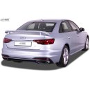 RDX Heckspoiler für AUDI A4 8W B9 Limousine (-2019 & Facelift 2019+) Heckflügel Spoiler