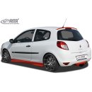 RDX Hecklippe für RENAULT Clio 3 Phase 1 & 2 Dachspoiler Heckspoiler