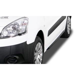 RDX Seitenschweller für CITROEN Berlingo 2008-2018 (Typ 7) / für PEUGEOT Partner 2008-2018 (Typ 7) "Slim"