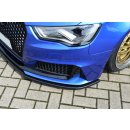 Cup Frontspoilerlippe aus ABS passend für Audi  RS3,...