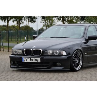 CUP Frontspoilerlippe aus ABS passend für BMW  5er E39, M5 Bj.: 1998-2004 - Seidenmattschwarz