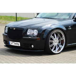 CUP Frontspoilerlippe aus ABS passend für Chrysler  300C Bj.: 2004-2010 - Seidenmattschwarz