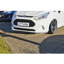 CUP Frontspoilerlippe aus ABS passend für Ford  B-Max, JK8 ab Bj.: 2012- - Seidenmattschwarz