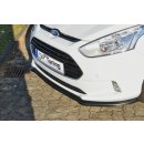 CUP Frontspoilerlippe aus ABS passend für Ford  B-Max, JK8 ab Bj.: 2012- - Seidenmattschwarz