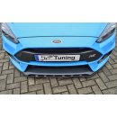 CUP Frontspoilerlippe aus ABS passend für Ford  Focus 3 RS, Typ: DYB/RS ab Bj.: 2016- - Seidenmattschwarz