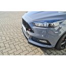 CUP Frontspoilerlippe aus ABS passend für Ford  Focus ST , Typ: DYB ab Bj.: 2015- - Seidenmattschwarz