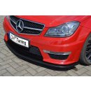 CUP Frontspoilerlippe aus ABS passend für Mercedes  Benz C63 AMG, 204 Bj.:2011-2015 - Seidenmattschwarz