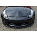 CUP Frontspoilerlippe aus ABS passend für Nissan  350Z Bj.:2002-2006 - Seidenmattschwarz