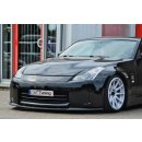 CUP Frontspoilerlippe aus ABS passend für Nissan  350Z Ab Bj.:2006- - Seidenmattschwarz