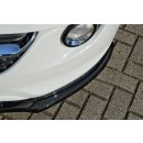 CUP Frontspoilerlippe aus ABS passend für Opel  Adam Ab Bj.: 2012- - Seidenmattschwarz