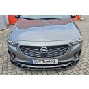 CUP Frontspoilerlippe aus ABS passend für Opel  Insignia B GSI ab Bj.: 2017- - Seidenmattschwarz