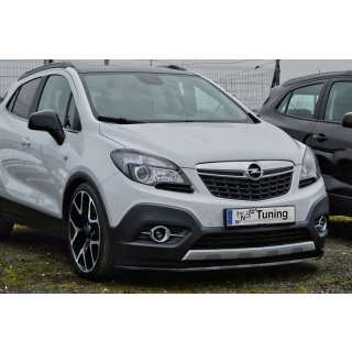 CUP Frontspoilerlippe aus ABS passend für Opel  Mokka Bj.: 2012-2016 - Seidenmattschwarz