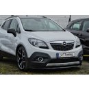 CUP Frontspoilerlippe aus ABS passend für Opel  Mokka Bj.: 2012-2016 - Seidenmattschwarz